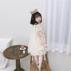 SD-3741G فستان النجوم المذهب بالدانتيل