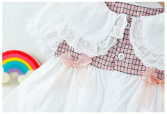 AO0402-07 طقم بناتي ( قميص + بنطلون شورت)