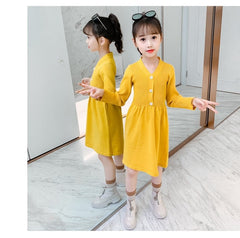 AO0519-131 فستان صوف دافي و ناعم