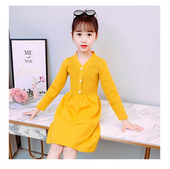 AO0519-131 فستان صوف دافي و ناعم