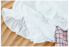 AO0402-07 طقم بناتي ( قميص + بنطلون شورت)