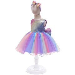 AO0304-70 فستان ترتر مع بندانة شعر