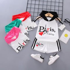 SS-1509B طقم قطن سبورت قطعتين