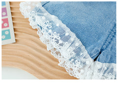 AO0402-07 طقم بناتي ( قميص + بنطلون شورت)