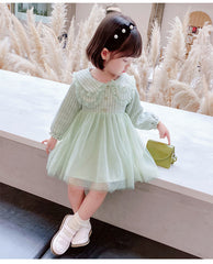 AO0402-39 فستان بناتي ناعم