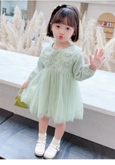 AO0402-39 فستان بناتي ناعم