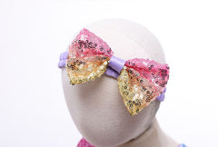 AO0304-70 فستان ترتر مع بندانة شعر