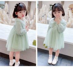 AO0402-39 فستان بناتي ناعم