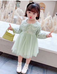 AO0402-39 فستان بناتي ناعم