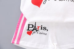 SS-1509B طقم قطن سبورت قطعتين