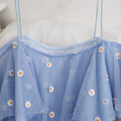 AO0524-09 فستان بناتي مطرز بالورد