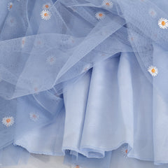 AO0524-09 فستان بناتي مطرز بالورد