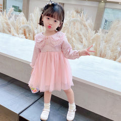 AO0402-39 فستان بناتي ناعم