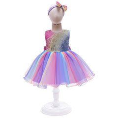 AO0304-70 فستان ترتر مع بندانة شعر