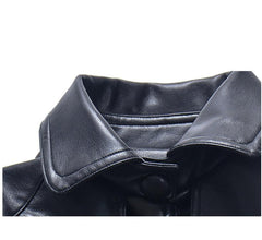 AO0519-51 جكيت جلد خريفي شتوي ربيعي