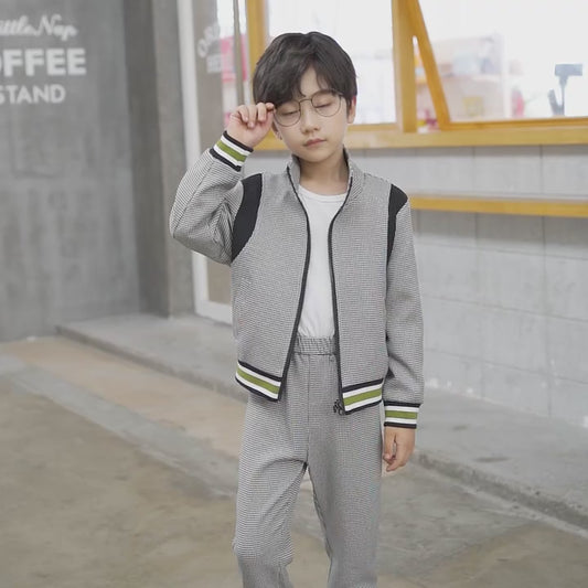 RM1227-10 طقم رسمي خريفي / بدلة قطعتين ( جكيت + بنطلون)