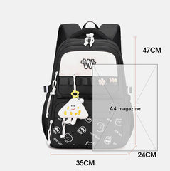 Pa060825-1B شنتة مدرسية خامة مكفولة طبية ضد الماء مناسبة من خامس ل الصف الثاني عشر