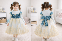 SA-013 فستان الاميرة خريفي شتوي