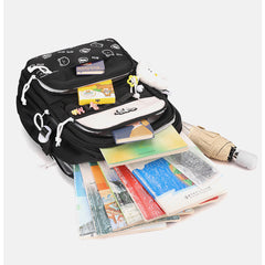 Pa060825-1B شنتة مدرسية خامة مكفولة طبية ضد الماء مناسبة من خامس ل الصف الثاني عشر