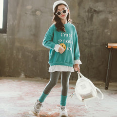 AO0519-79 بدلة رياضية عصرية قطنية ( بلوزة + فيزون) جودة ممتازة