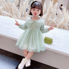 AO0402-39 فستان بناتي ناعم