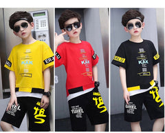 AO0402-18 طقم سبورت (شورت + بلوزة)